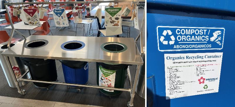 Promoting waste separation and composting