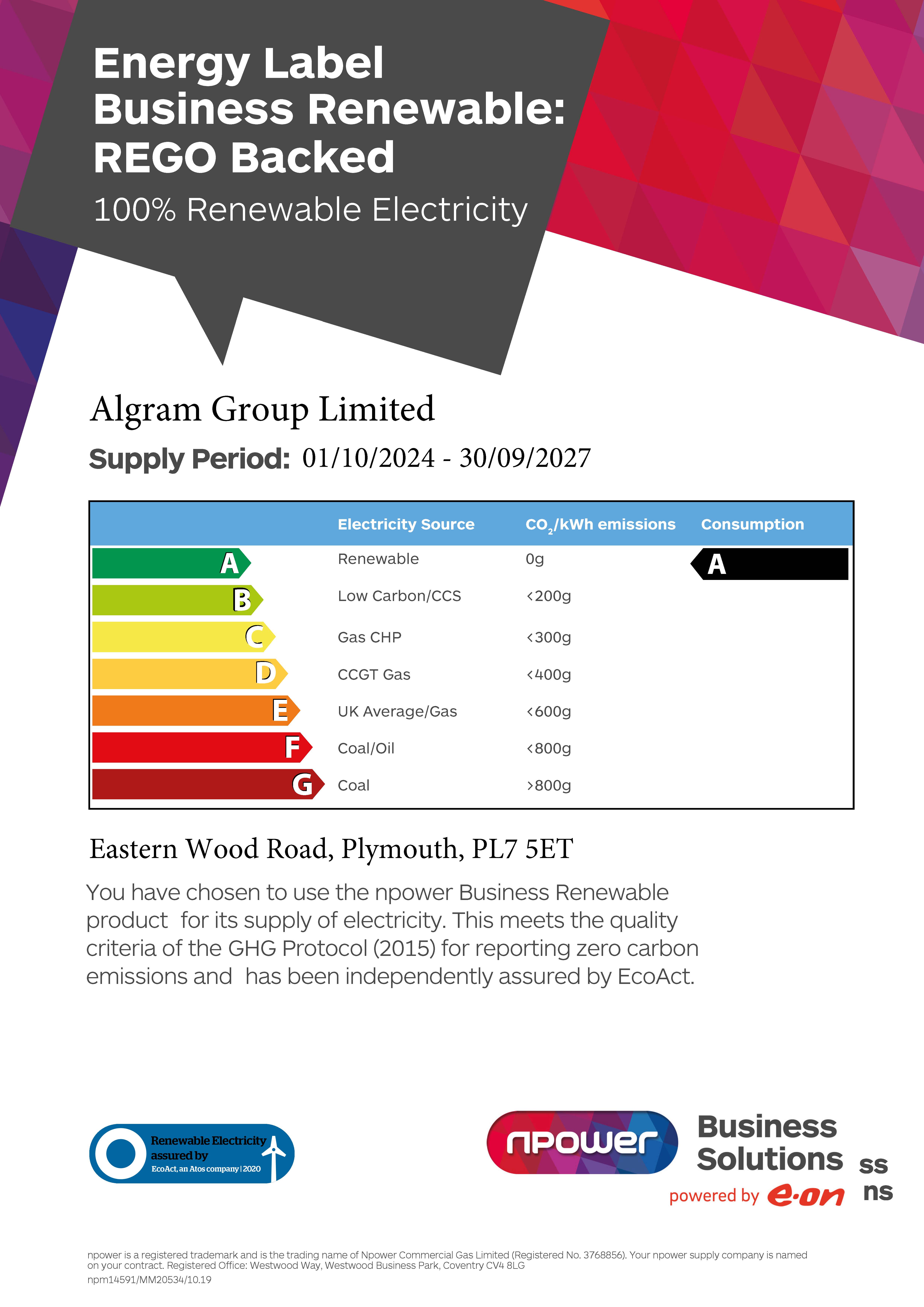 Algram Group Ltd. (UK)
