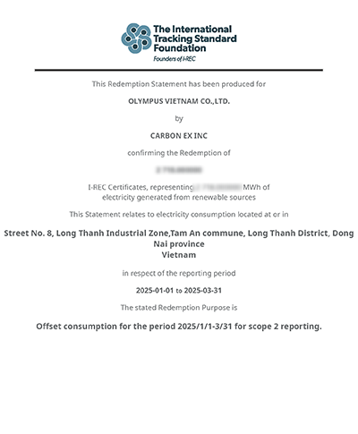 Olympus Vietnam Co., Ltd.  (Vietnam)